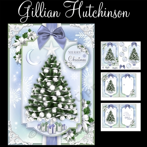 The Silver Christmas Tree 5x7
