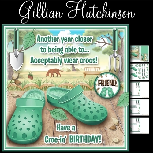 Have a Croc-in Birthday! (Male)