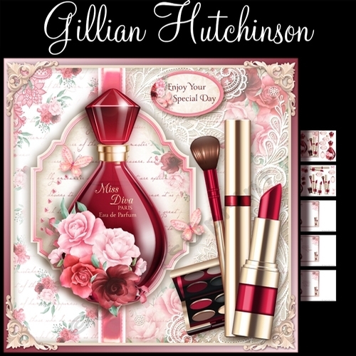 The Floral Perfume Bottle