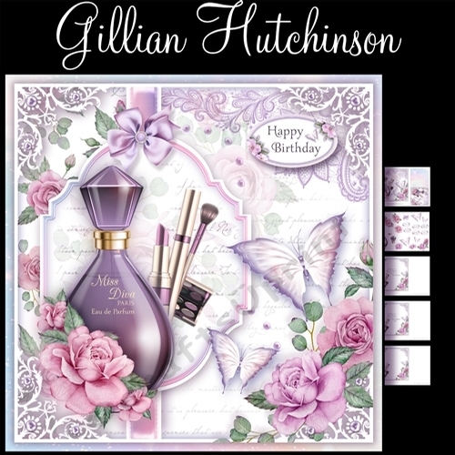The Rose Petal Perfume Bottle