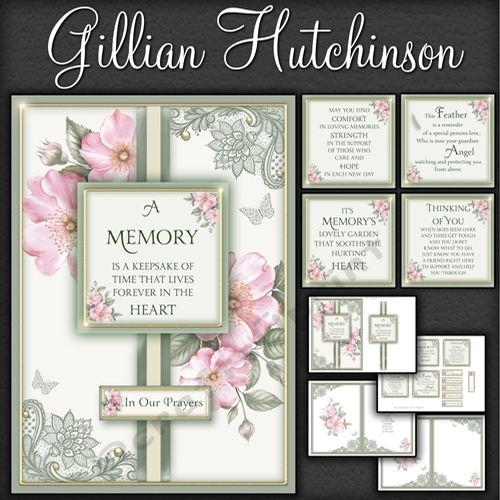 Meaningful Words - A5 Sympathy Magnolia 