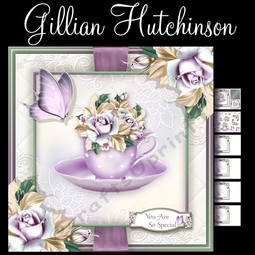 The Lilac Rose Teacup