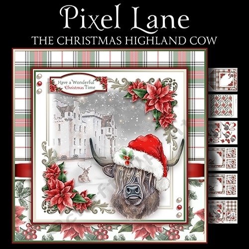 The Christmas Highland Cow