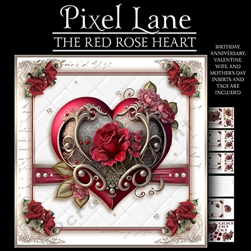 The Red Rose Heart