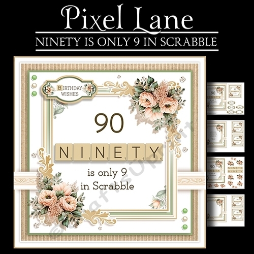 90 Is Only 9 In Scrabble