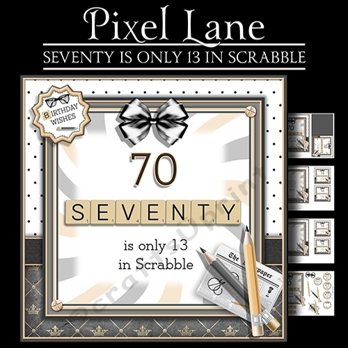 70 Is Only 13 In Scrabble (Male)