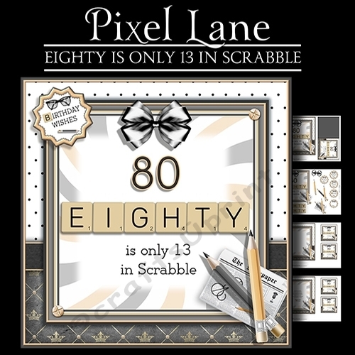 80 Is Only 13 In Scrabble (Male)