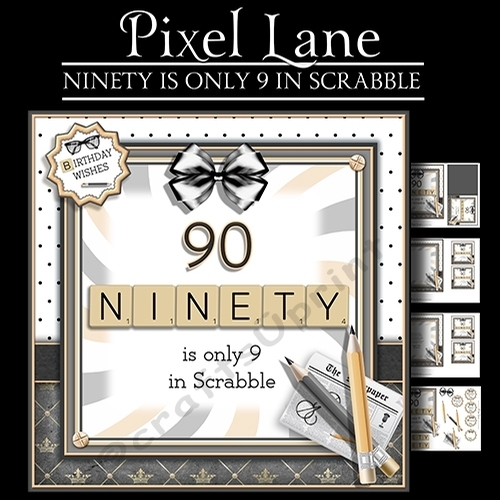 90 Is Only 9 In Scrabble (Male)