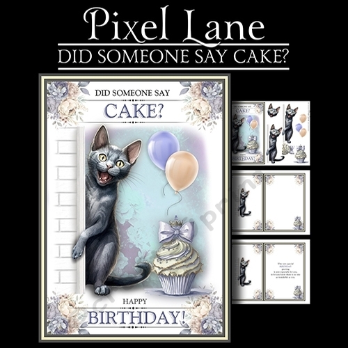 Did Someone Say Cake? (Cat)