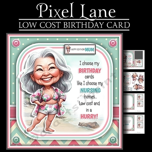 Low Cost Birthday Card (Female)