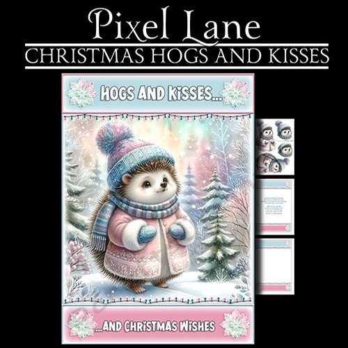 Christmas Hogs And Kisses
