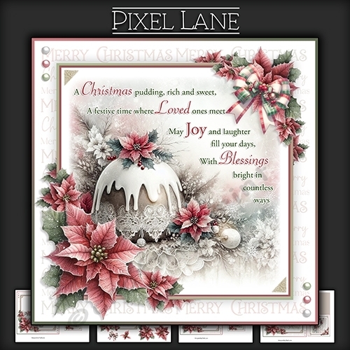 A Christmas Pudding Rich And Sweet