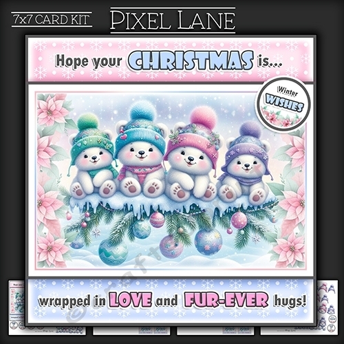 7x7 Sending Christmas Love And Fur-ever Hugs!