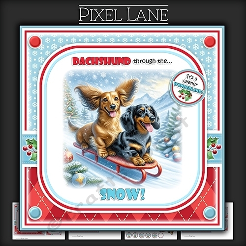 cup1401529_1443 - Dachshund Through The Snow!