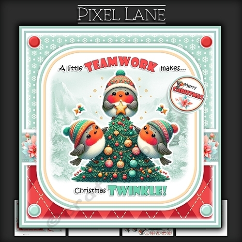 A Little Teamwork Makes Christmas Sparkle!