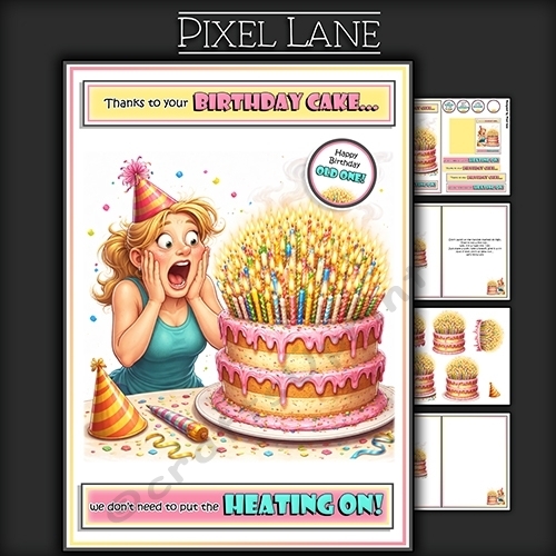 cup1421396_1443 - Thanks To Your Birthday Cake... (Female)