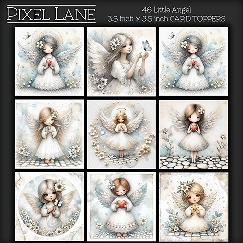 46 Little Angel Toppers