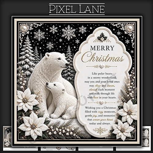 cup1449087_1443 - Christmas Bear Hugs