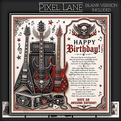 Live Loud Rock Hard!