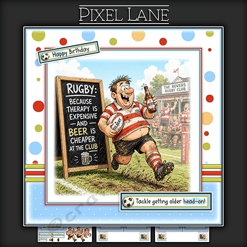 Rugby, Beer And Good Cheer