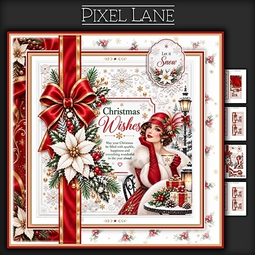 May Your Christmas Be Filled With Sparkle 7X7