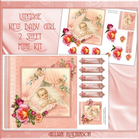 Vintage New Baby Girl