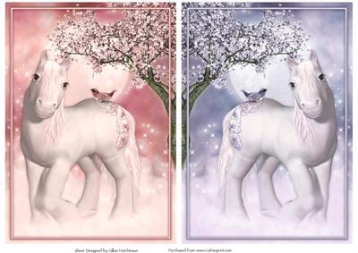 2 Little Fantasy Pony Toppers