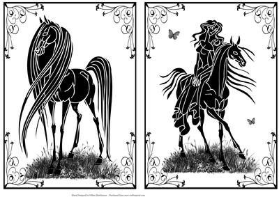 2 Horse Toppers