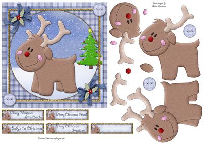 Baby Blue Rudolph