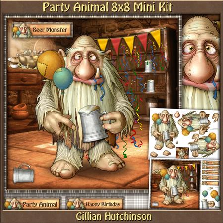 Party Animal 8x8 Mini Kit