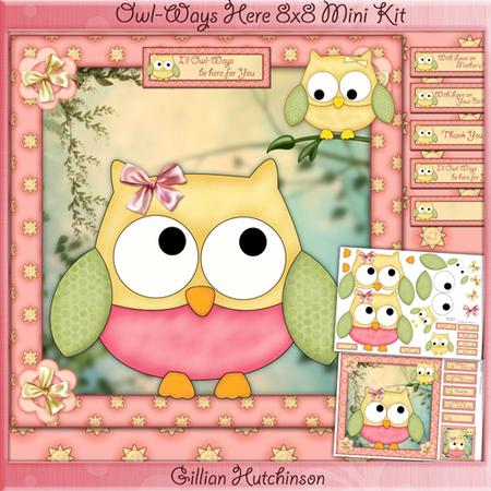 Owl-ways Here 8x8 Mini Kit