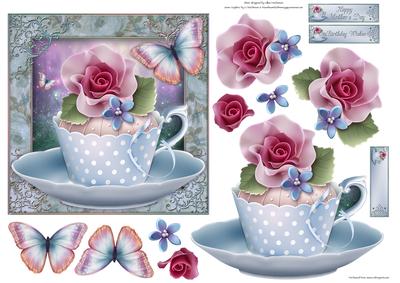 Little Blue Teacake