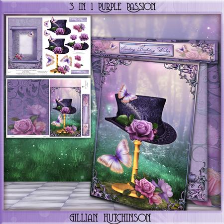3 in 1 Purple Passion