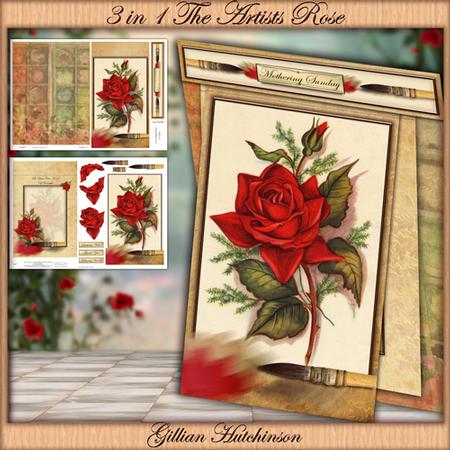 3 in 1 the Artists Rose