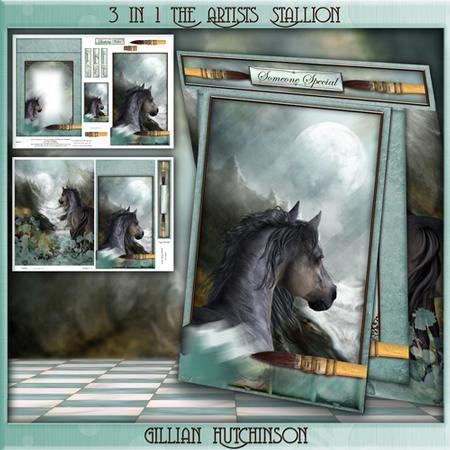 3 in 1 the Artists Stallion