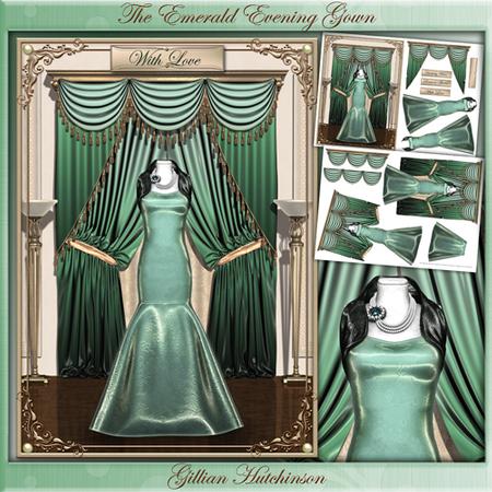 The Emerald Evening Gown