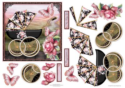 Baby Pink Heather Fields Topper