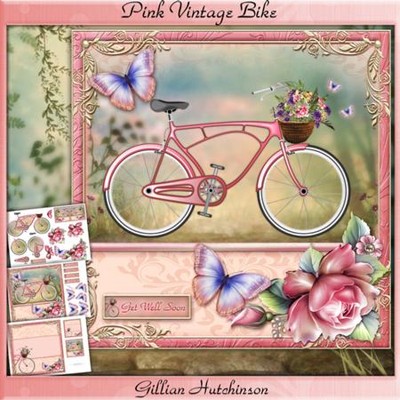 Pink Vintage Bike