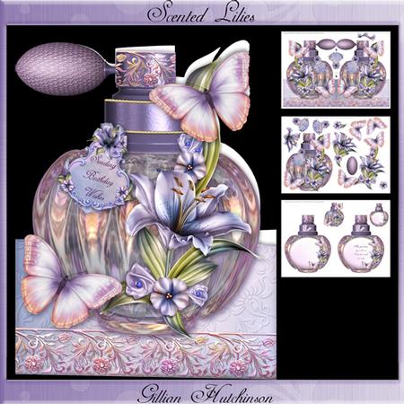 Lilac Perfume Scented Lilies