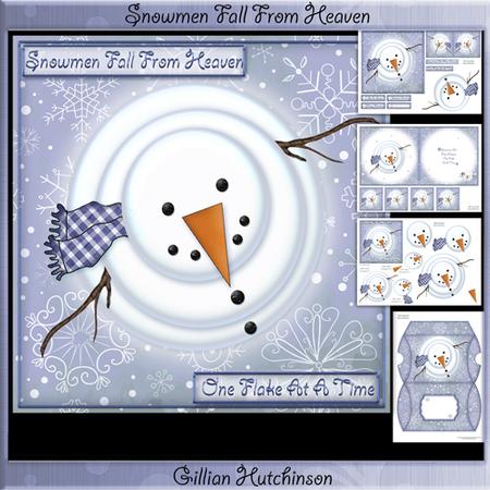 Snowmen Fall from Heaven One Flake at a Time