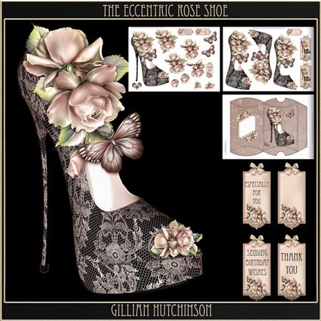 The Eccentric Rose Shoe
