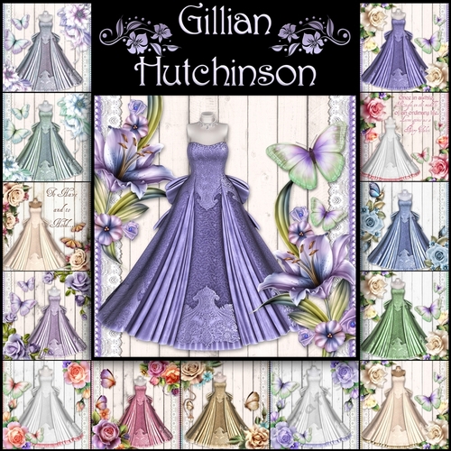 Floral Dress Papers