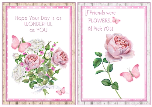 2 Floral Card Fronts 10