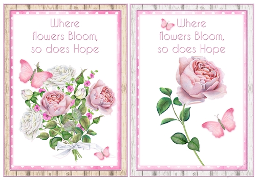 2 Floral Card Fronts 11