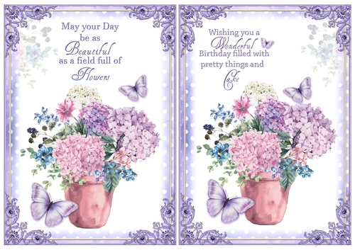 2 Birthday Card Fronts