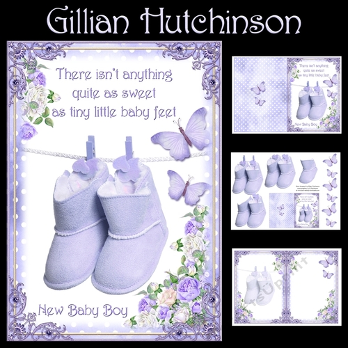 Baby Boy Booties