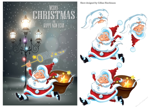Dashing Through the Snow Card Front 4