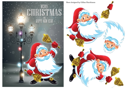 Dashing Through the Snow Card Front 5