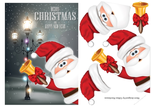 Dashing Through the Snow Card Front 13