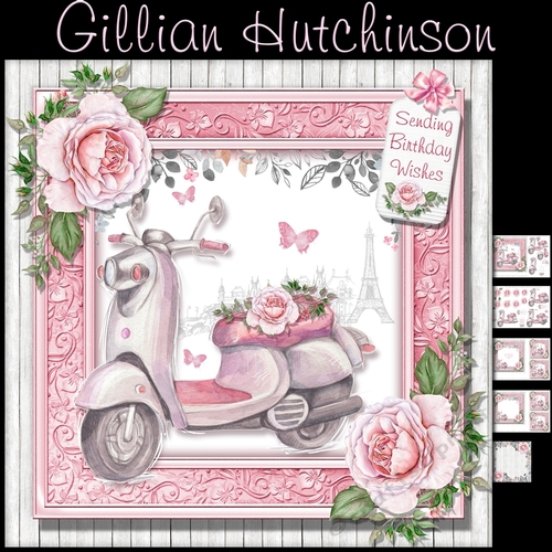 The Pink Rose Scooter